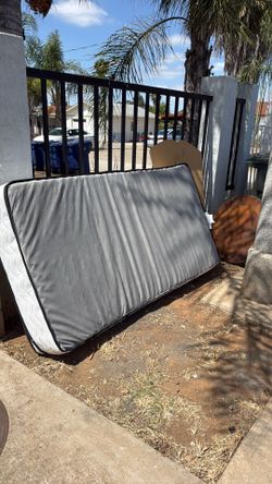 Free twin size mattress etc