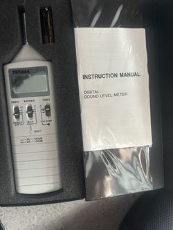 Digital Sound Meter  