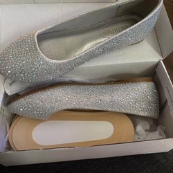 New Rhinestone Flats