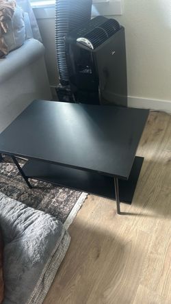 Small black coffee table