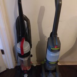 Hoover Carpet Cleaner +Bissell Bagless Vacuum 