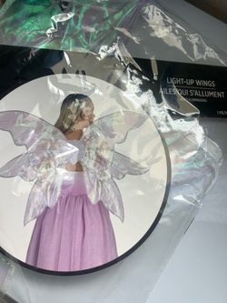 Adult Light-Up Fairy Wings Costume Accessory