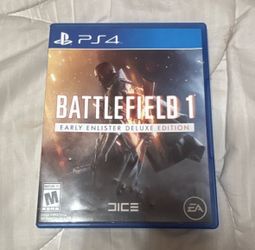 BATTLEFIELD 1 EARLY ENLISTER DELUXE EDITION|Ps4