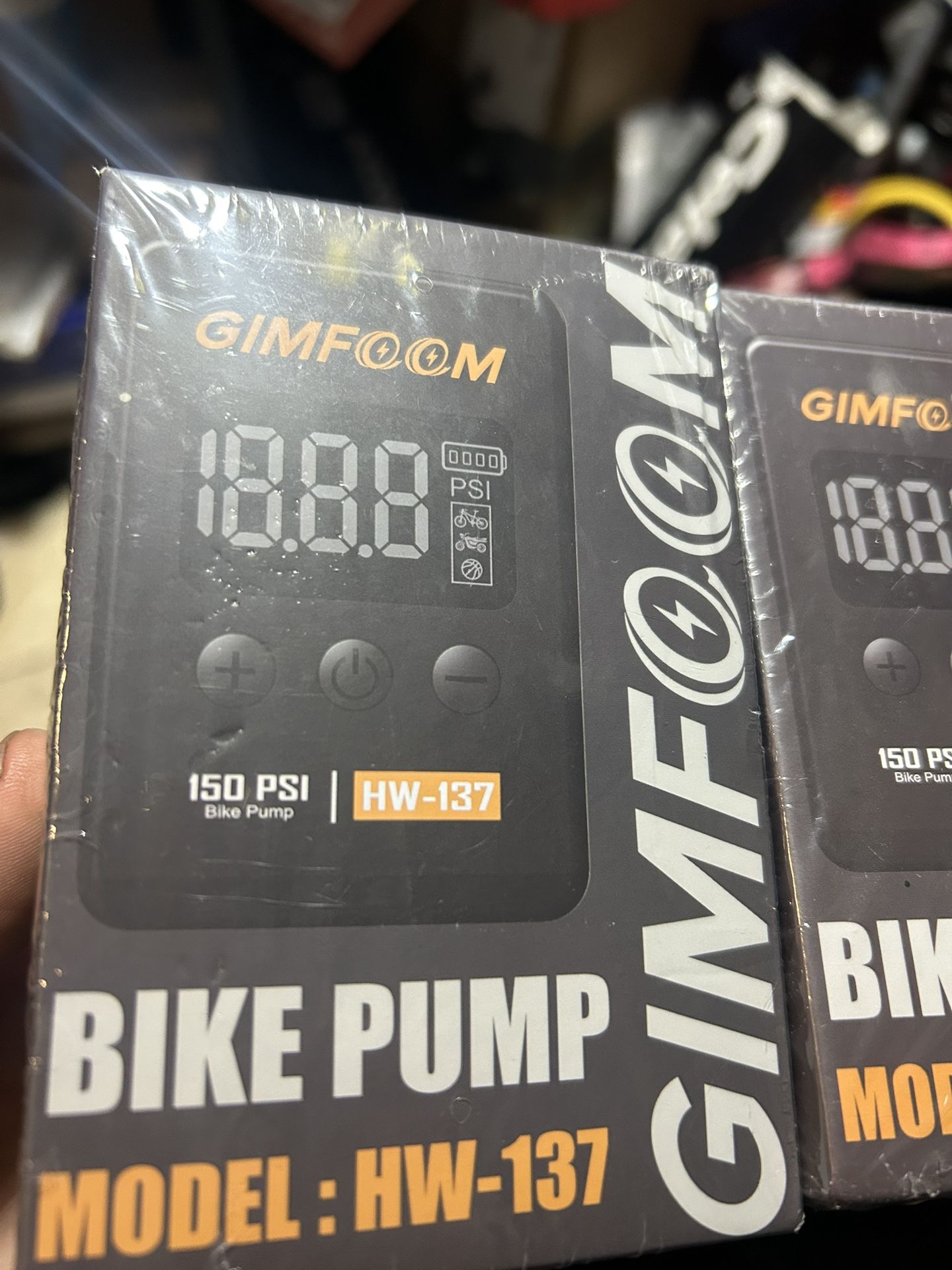 New Gimfoom 150psi mini bike pump