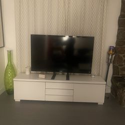 IKEA Besta TV Stand White Gloss  