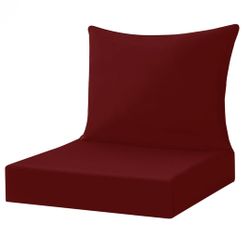 Outdoor Deep Seat Cushion Set 24x24