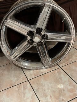 22” chrome irocs