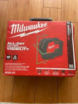 Milwaukee Green Laser