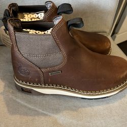 Georgia Work Boot Leather