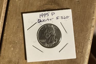 1995 P Quarter Wrong Weight Mint Error