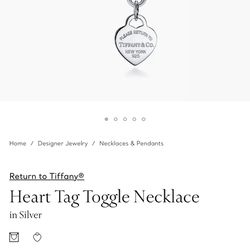 Tiffany Heart Toggle Necklace & Bracelet Only $1,100
