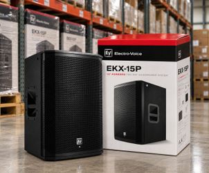 EV 15" Loudspeaker 1500 Watt PA System With QuickSmart DSP 134 dB SPL Electro-Voice EKX 15P EKX-15P