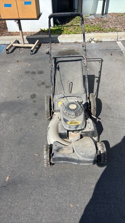 Honda engine yard man mower - not tested