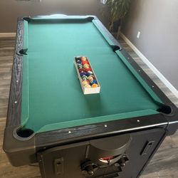 3 In 1 POOL TABLE, TABLE TENNIS, AIR HOCKEY