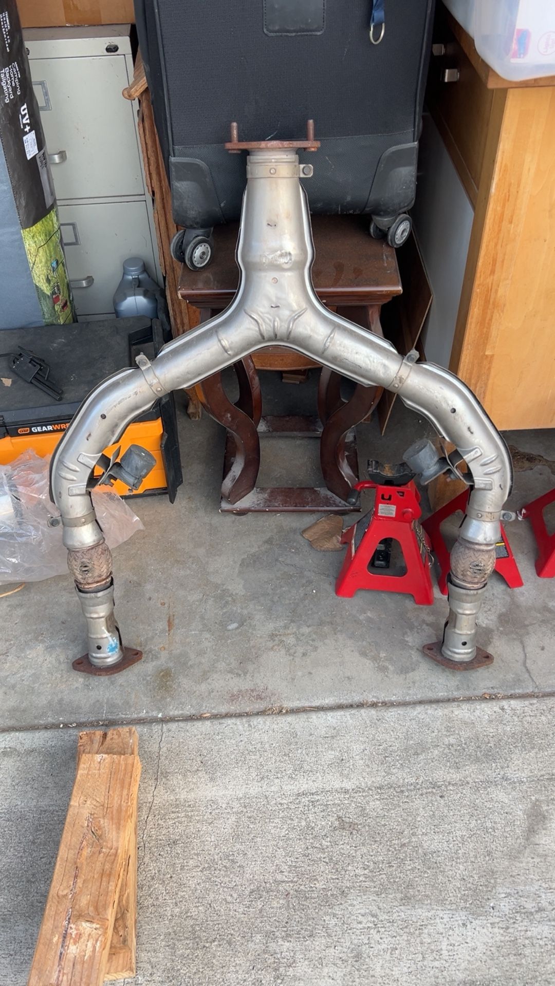 Stock G37 Y Pipe