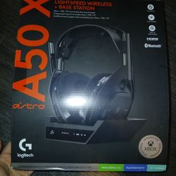 A 50X Logitech Gaming Headset XBOX/PS5/PC/MOBILE
