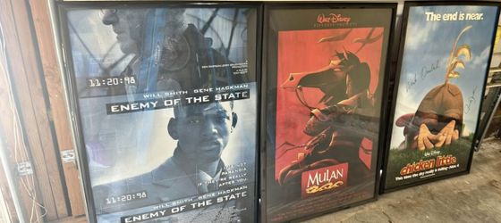 Movie Posters Framed