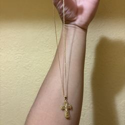 10k Gold Chain + Pendent