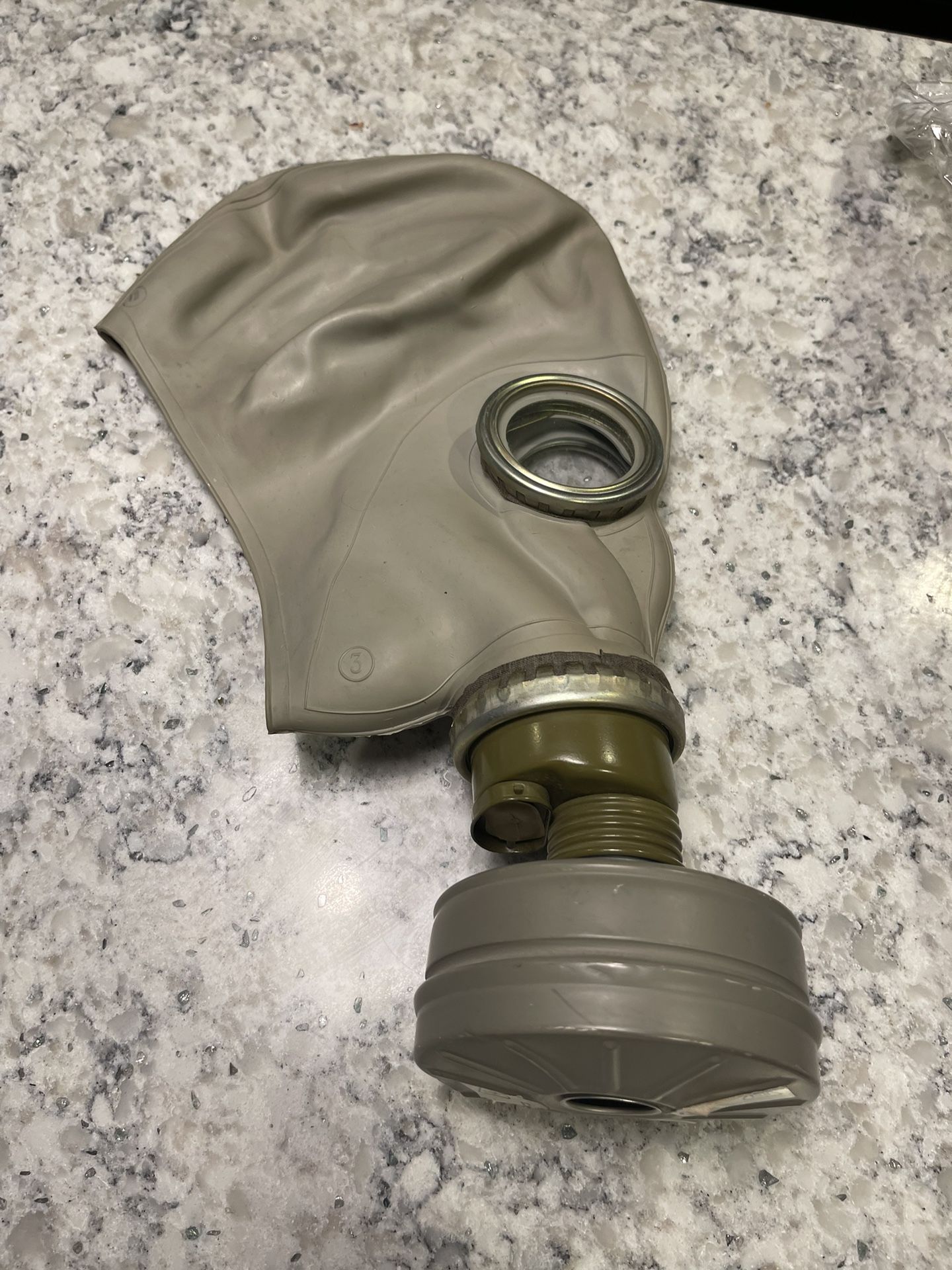 Old Military Gas Mask Halloween Concert 