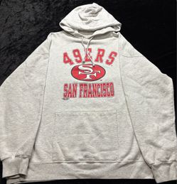 Men XL Vintage 90s 1995 San Francisco 49ers Nutmeg Rare Hoodie