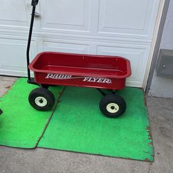 Big Red Radio Flyer Wagon 