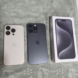 Iphone 15 pro max 256gb 🔋88% T-Mobile -Iphone 14pro 256gb battery🔋85% unlocked