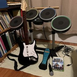 Rock Band Xbox 360 Tested And Working