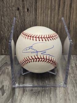 Chan-Ho Park Signed Baseball JSA Authenticated 