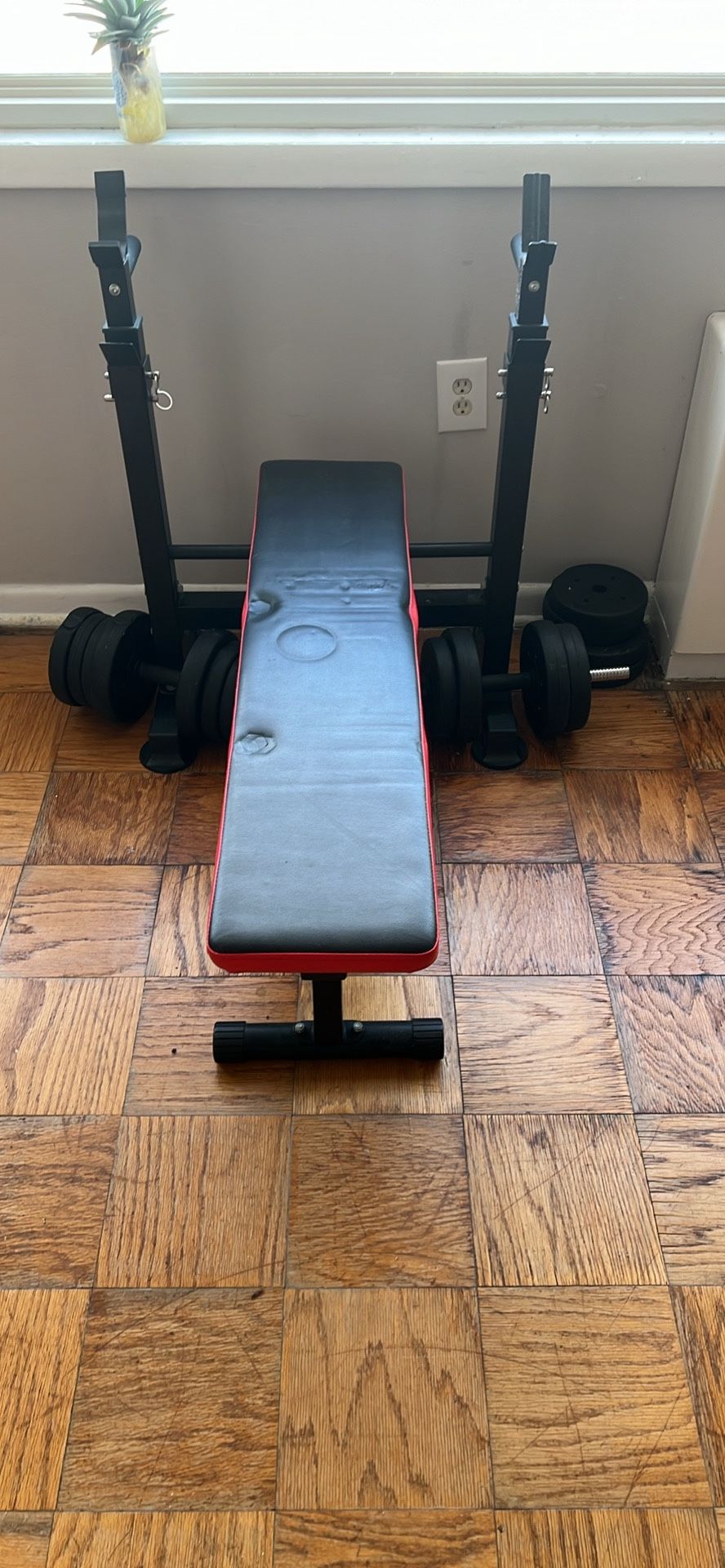 Weight Bench With Weight