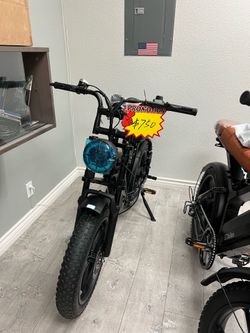 Fully Assembled TST R7 Moped Style Full Suspension Electric Cargo Bike | 2026 New Model