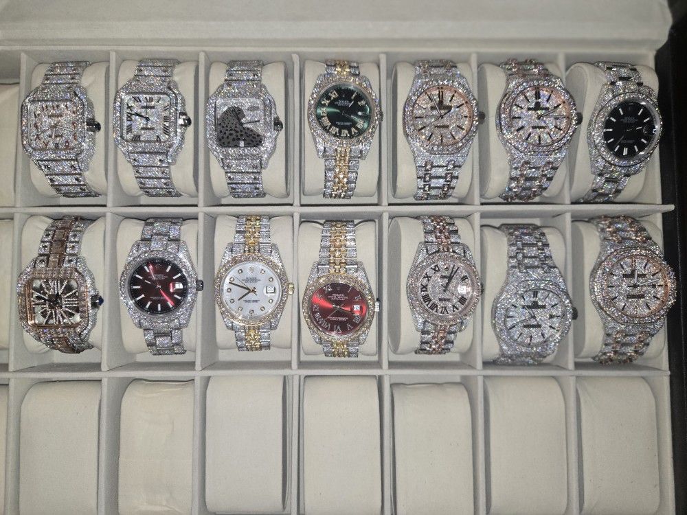 Moissanite Vvs 1 Diamond Watches