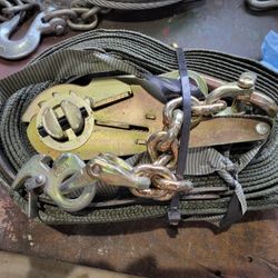 Large Equipment Ratchet Straps 
