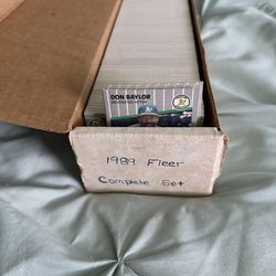 1989 Baseball Fleer Complete Set