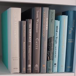 Blue Gray Hardcover Books