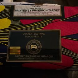 6 Yards Of Printed By Phoenix Hitarge