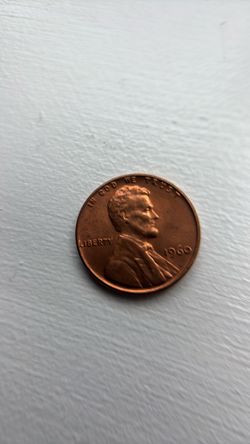 Two 1960 Pennies One With The D