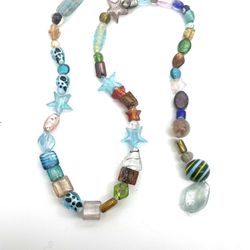 Strand Of Fancy Glass Beads