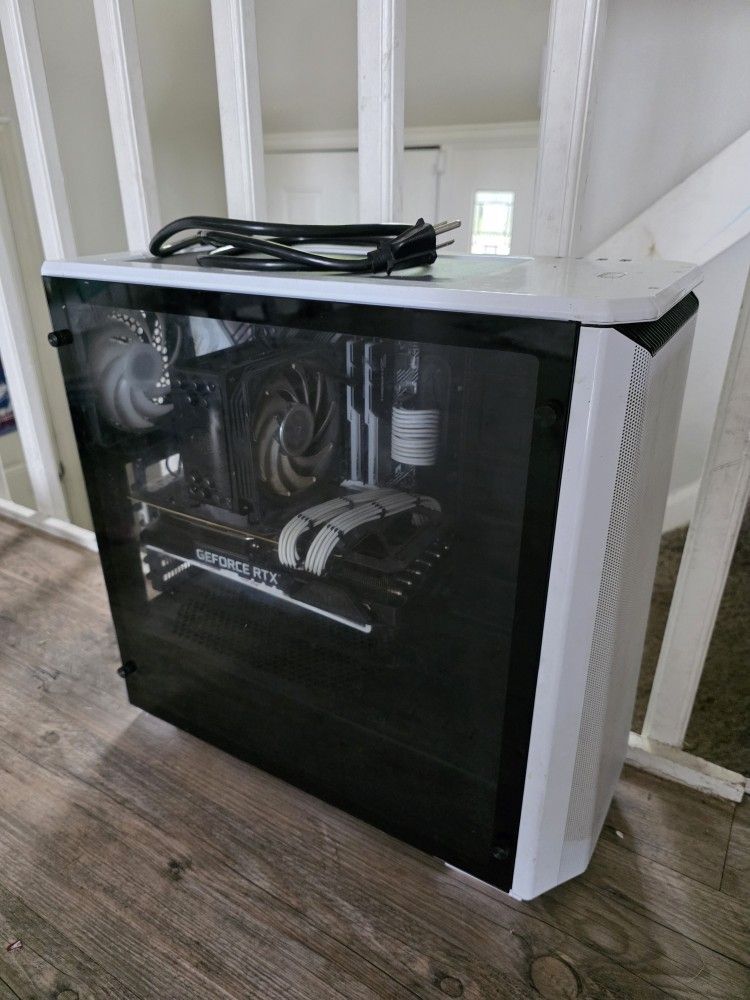 White Custom Gaming PC - GTX 3080