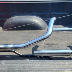 Harley Davidson Fatboy Sportster Exhaust 