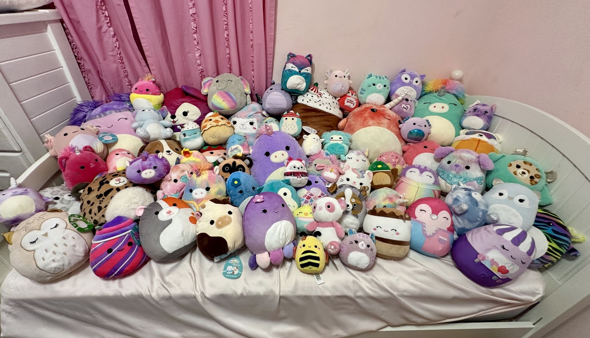 Squishmallows (70) Some Very Rare