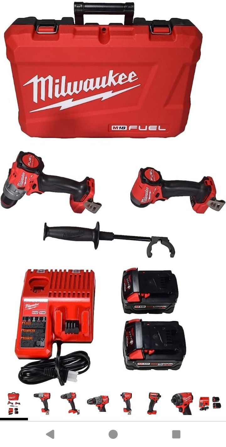 Taladros Milwaukee completos , Y Nuevos 