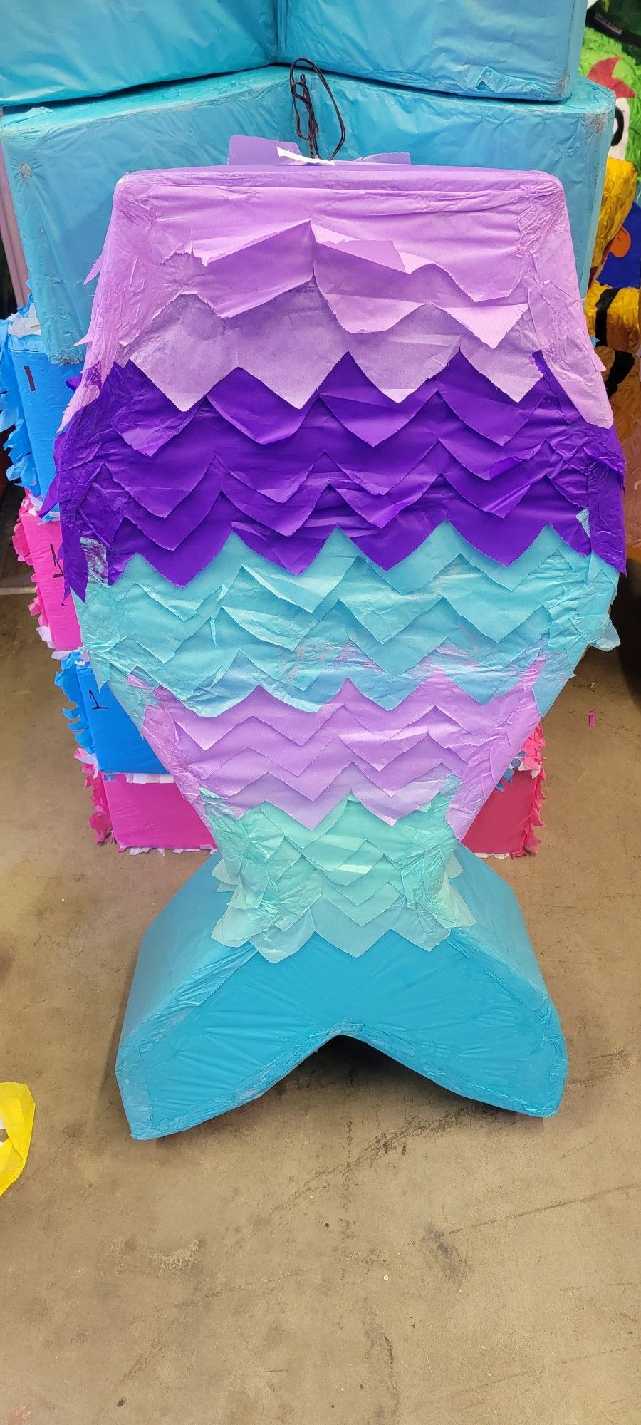 Mermaid Tail Piñata For Birthday Parties