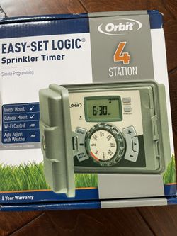 Orbit 4-Station Indoor/Outdoor Electric Timer