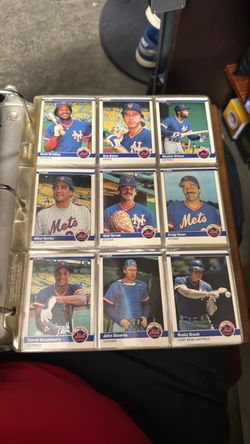1984 Fleer NY Mets Baseball Cards