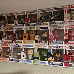 72 Funko Pops Lot - Mixed Collection