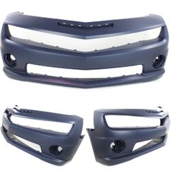 New Front Bumper For Camaro SS 2010 to 2013 Black Primed Ready To Paint 