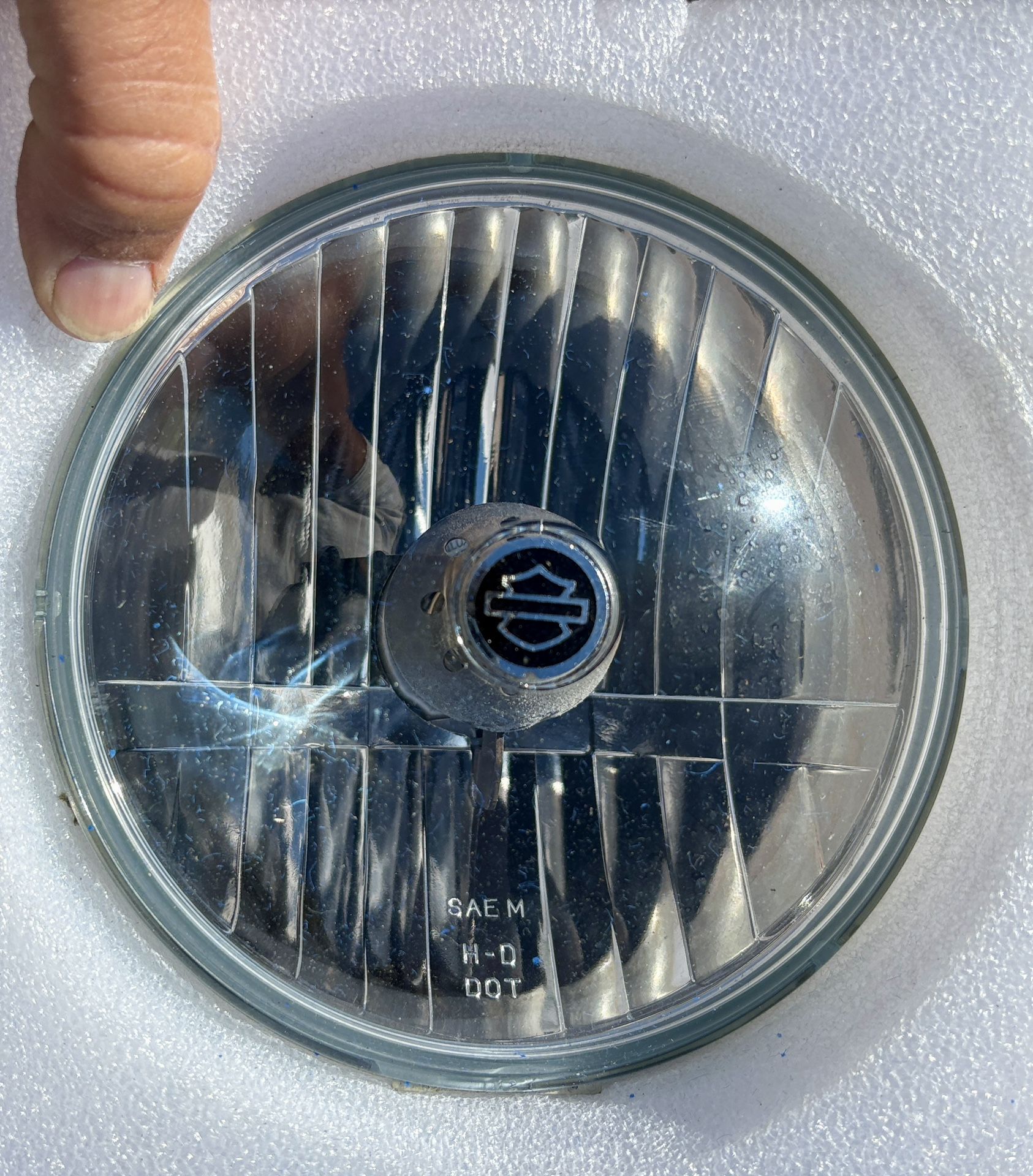 OEM Harley-Davidson Motorcycle Headlight Lamp 5.75” SAE M H-D DOT – NAL 937 108-17