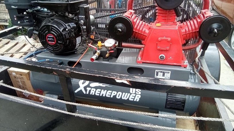 30gallon COMPRESSOR 420cc Electric Start