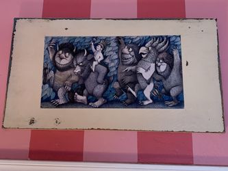 Where the Wild Things Are - unique wall art