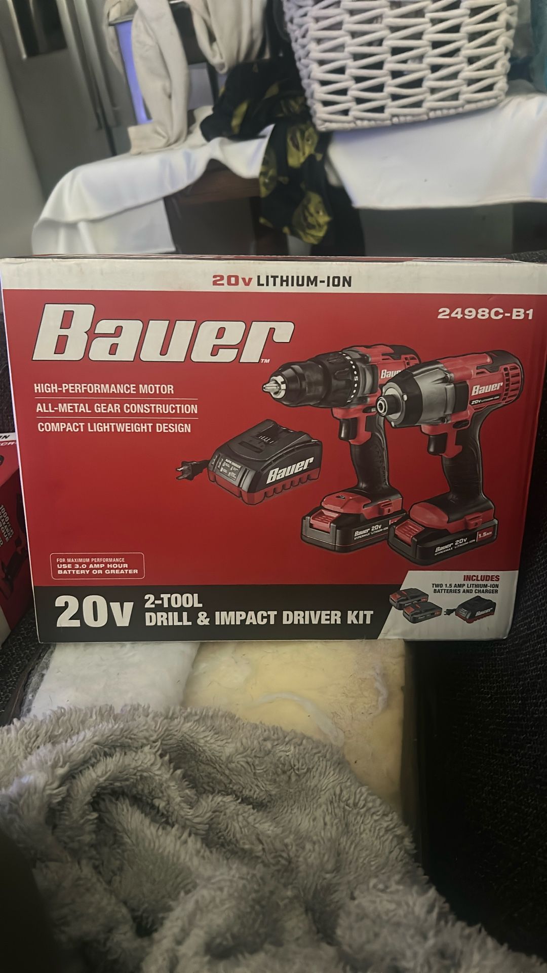 Drill And Impact Driver Kit